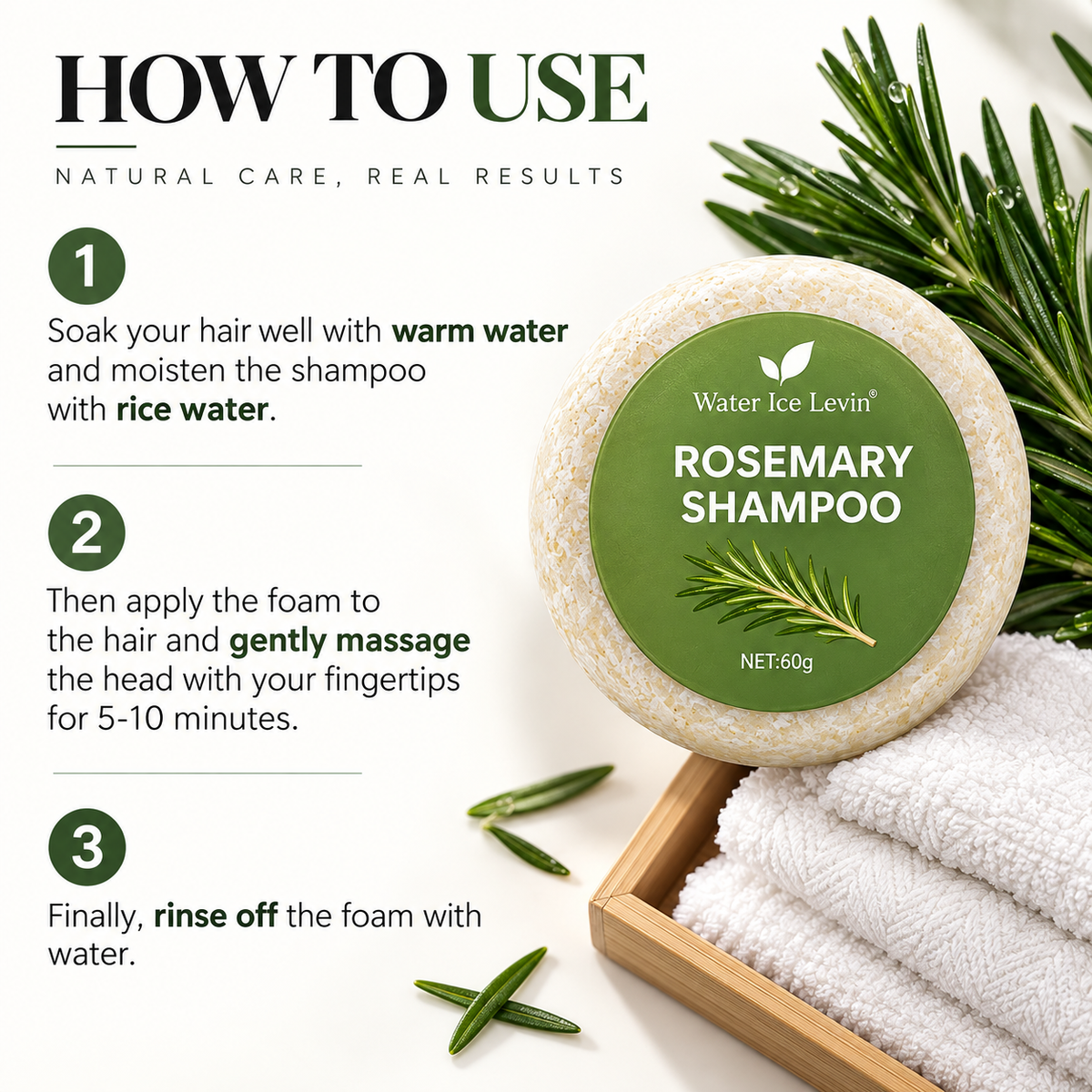 Rosemary Shampoo Bar